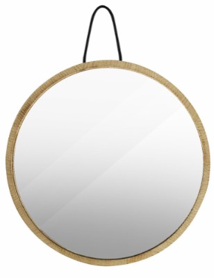 Home>it® speil med treramme Ø20,5 cm eik natur
