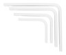 HOME It® hylleknekt med U-profil 125 x 150 mm hvit