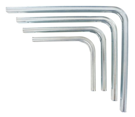 HOME It® hylleknekt med U-profil 150 x 200 mm el-galvanisert