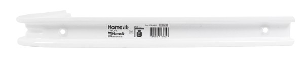 HOME It® hylleknekt med U-profil 250 x 300 mm hvit