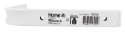 HOME It® hylleknekt med F-profil 120 x 150 mm hvit