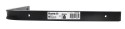 HOME It® hylleknekt med F-profil 200 x 250 mm svart