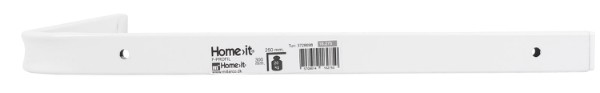 HOME It® hylleknekt med F-profil 250 x 300 mm hvit