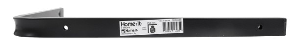 HOME It® hylleknekt med F-profil 250 x 300 mm svart