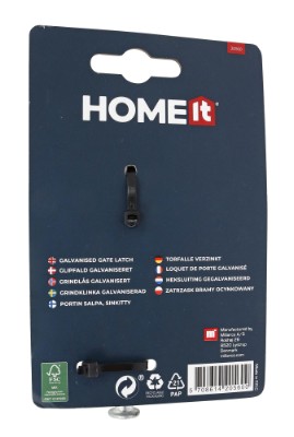 HOME It® grindlås med skruer 120 x 50 mm galvanisert