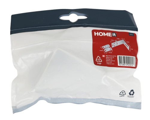 HOME It® vinkellåsebeslag 60 x 39 mm elforsinket