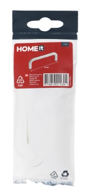 HOME It® U-bøylehåndtak 96 x 30 mm rustfritt stål 2 stk.