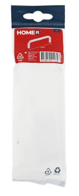 HOME It® U-bøylehåndtak 128 x 30 mm rustfritt stål 2 stk.