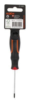 Boxer® skrutrekker med 2-komponents håndtak PH0 x 75 mm