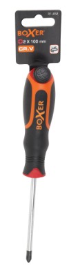 Boxer® skrutrekker med 2-komponents håndtak PH2 x 100 mm.