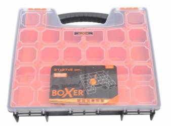 Boxer® sortimentsboks med 15 flyttbare kasser 31 x 27 x 6 cm.