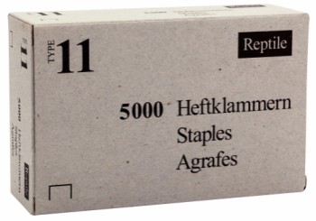 Reptile stifttype 11 / 8 mm 5000 stk.