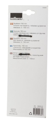 Millarco® skyvelære 0 - 150 mm.
