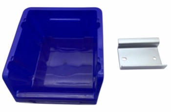 Work>it® oppbevaringskasse til verktøytavle 12 x 11 ,5 x 7 cm blå