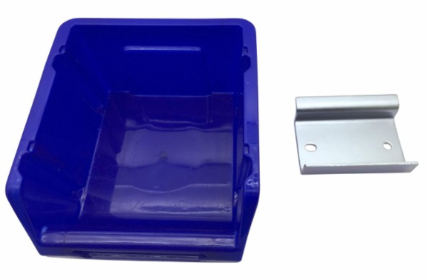 Work>it® oppbevaringskasse til verktøytavle 12 x 11 ,5 x 7 cm blå