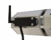 HOME It® infrarød terrassevarmer med WiFi til veggmontering 1500 watt hvitt/svart glass