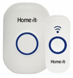 HOME It® trådløs dørklokke med 58 ringetoner Home 3