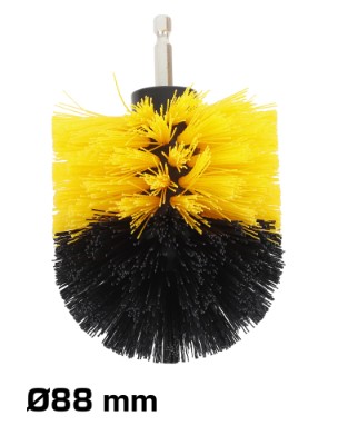 WORK It® børstesett til bormaskin, 8 deler