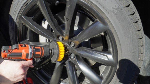 WORK It® børstesett til bormaskin, 8 deler