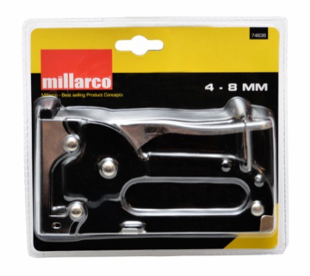 Millarco® metall-stiftepistol med låsbart håndtak 4-8 mm