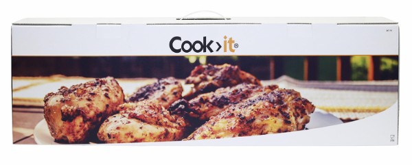 Cook>it® rotisseri til bl.a. Cook>it og Weber gassgrill rustfritt stål