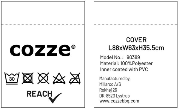 Cozze®-trekk for Plancha G-800