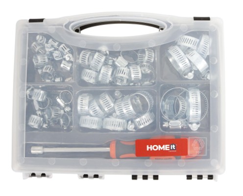 HOME It® strammebånd i koffertsortiment med 40 deler