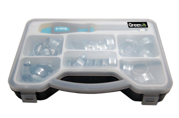 HOME It® strammebånd i koffertsortiment med 40 deler