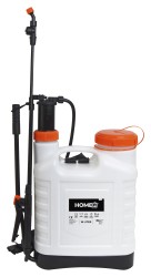 HOME it® hagesprøyte med pumpe og 3 dyser 16 liter