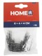 HOME It® store glassklips/flueben til drivhus 16 stk.