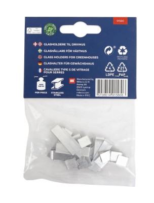 HOME It® glassholdere til drivhus 16 stk.