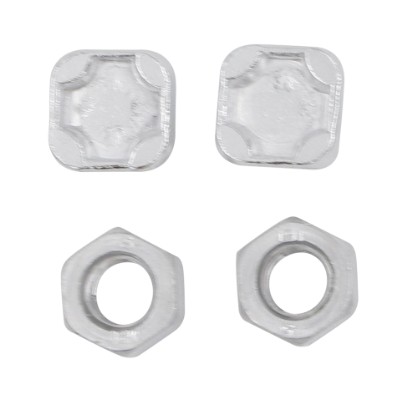 HOME It® spesial-drivhusbolter til montering av drivhusprofiler 24 stk.