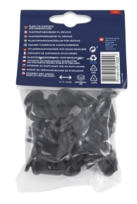 HOME It® planteopphengsringer til drivhus 20 stk.