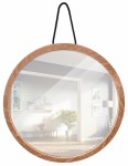 Home>it® speil med treramme Ø20,5 cm eik natur