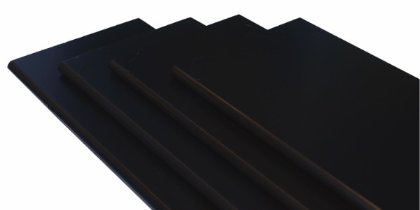 Hylle M-design 80 cm - svart