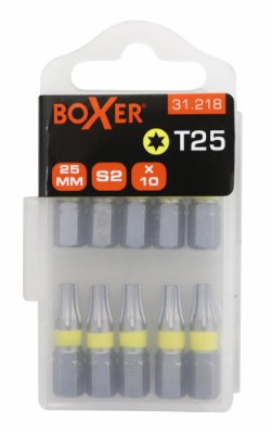 Boxer® bits 10 stk. i eske TORX 25