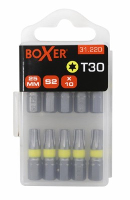 Boxer® bits 10 stk. i eske TORX 30