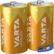 Varta Longlife-batterier D - 2-pk