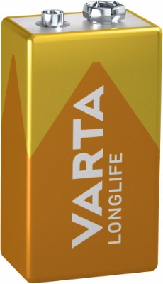 Varta Longlife-batterier 9 V 1-pk