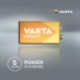 Varta Longlife-batterier 9 V 1-pk