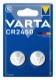 Varta litium-batterier CR2450 - 2-pk