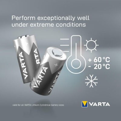 Varta Prof. Photo litium-batteri CRP2 - 1-pk