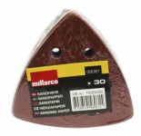 Millarco® slipepapir til trekantsliper 93×93×93 mm 30 stk.