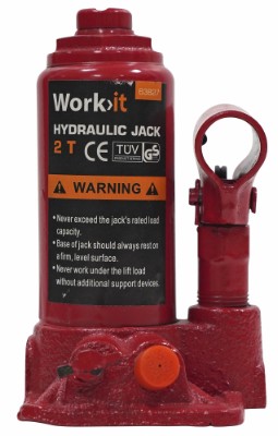 Work>it® hydraulisk flaskejekk 2 tonn