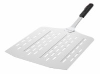 Cozze® lettvektig pizzaspade med huller 75 x 40 x 35 cm aluminium