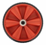 Green>it® punkteringsfritt hjul med ABS-felg Ø55 × 250 mm til tralle